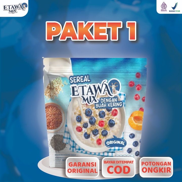 

1 Box Etawamix Sereal Ampuh Atasi Tukak Lambung, Asam Lambung dan Gerd