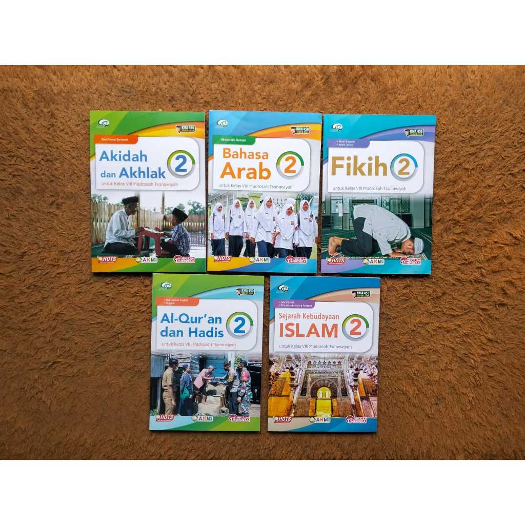 Buku Paket Agama MTS Kelas 8 Aqila Tiga Serangkai Kurikulum Merdeka KMA 450