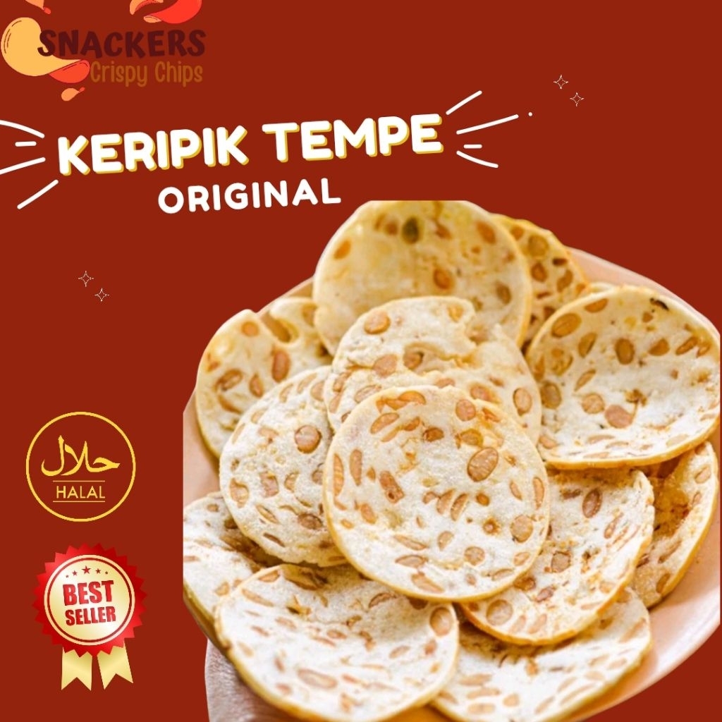 

keripik kripik tempe sagu spesial 200 gr