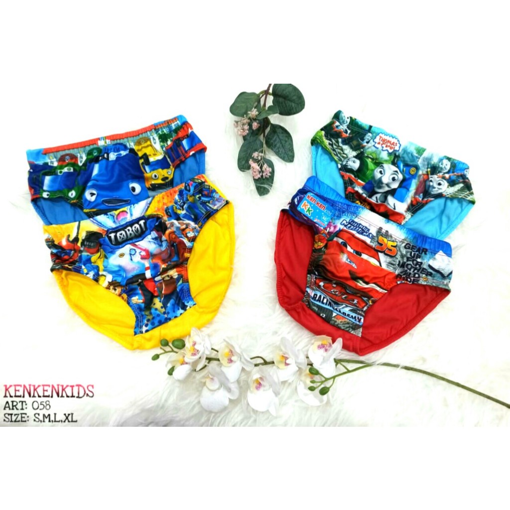 6PCS CD ANAK COWOK KARAKTER SPIDERMAN RANDOM 2-8THN