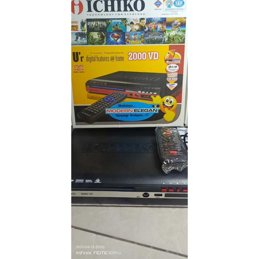 NEW DVD Player / VCD Dvd player Fukuda / Pemutar kaset CD / Dvd player ichiko / Dvd Player Niko Nk
