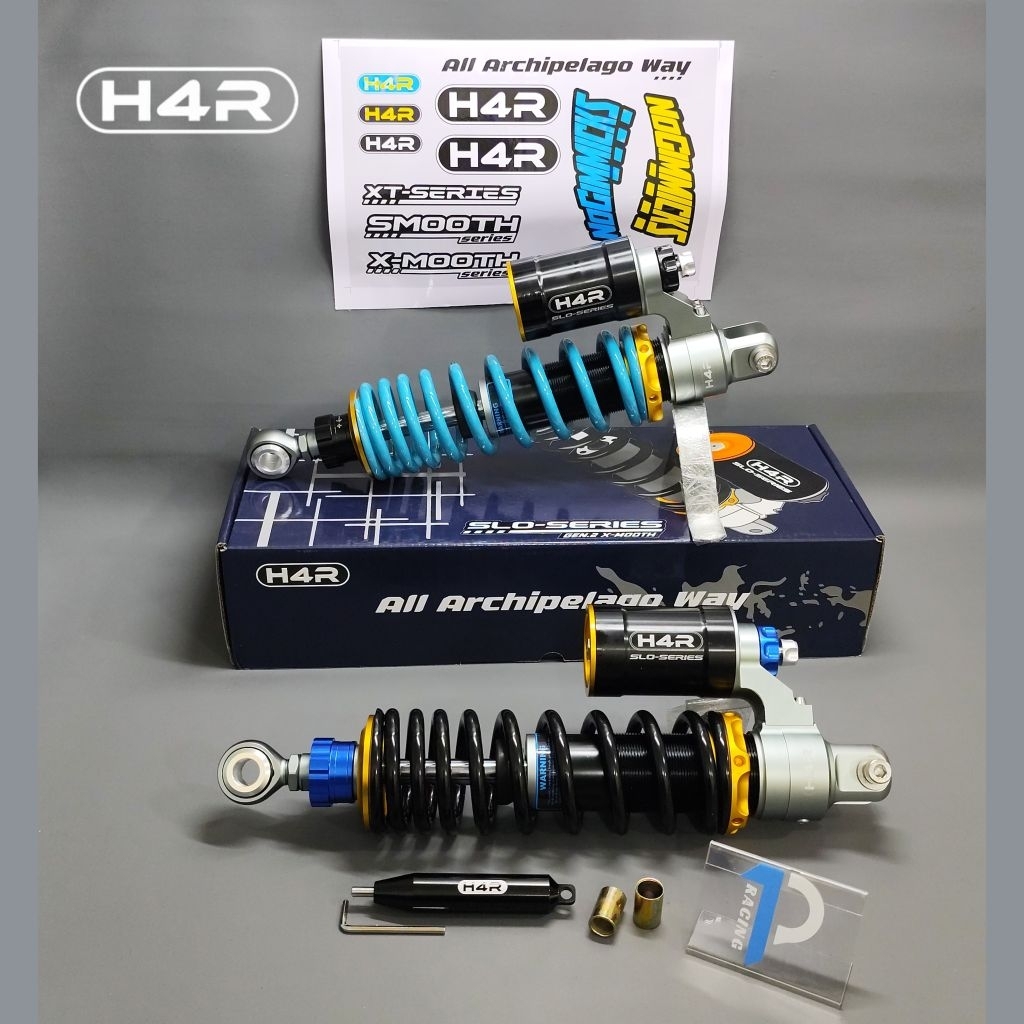 Shockbreaker Shock H4R Tabung Bawah 330MM 340MM Motor Matic Universal Vario 125 150 160 Stylo 160 Be