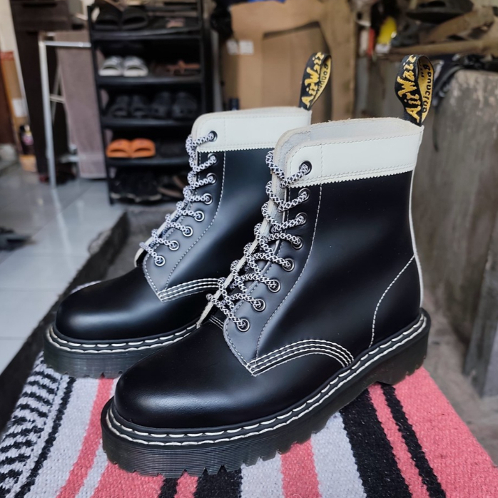 Dr Martens 1460 Pascal Bex DS Black Smooth Brand New with Box Original (Smooth Docmart 1461 1490 191