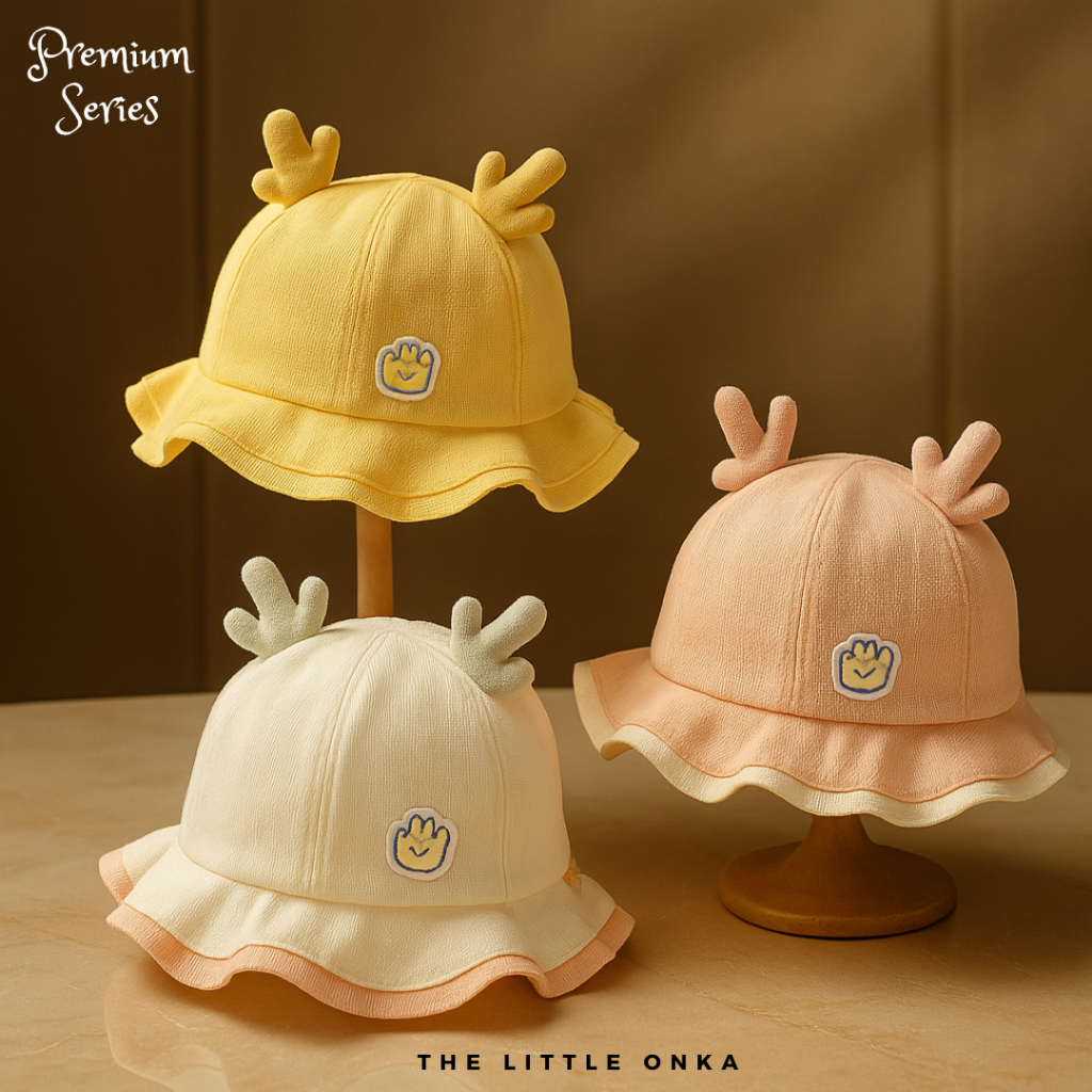 Topi Safari Anak - Topi Safari Bayi - Topi Bucket Safari - Topi Piknik - Topi Liburan - Topi Anak Pe