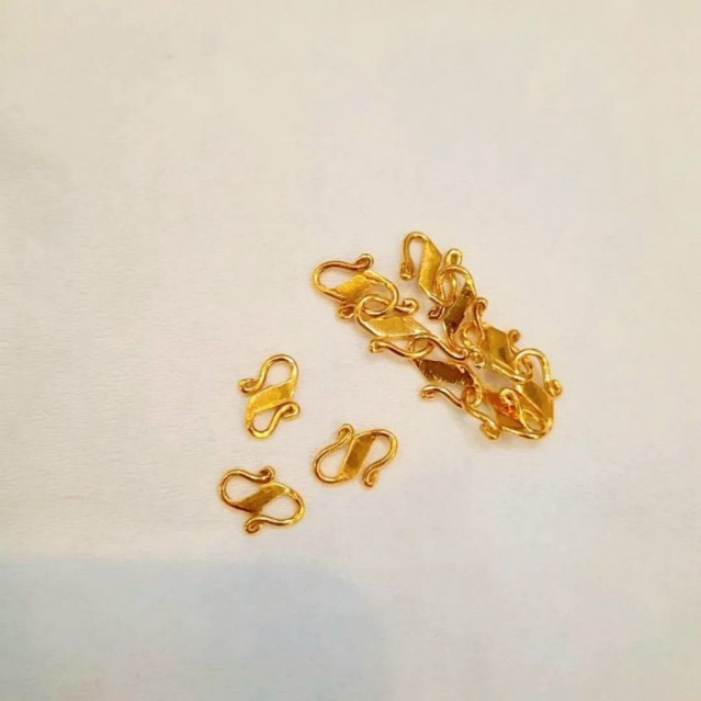 Kokot “S” / Sangket Kalung dan Gelang Rantai EMAS ASLI Kadar 375 /8K Berat 0.25 Gram