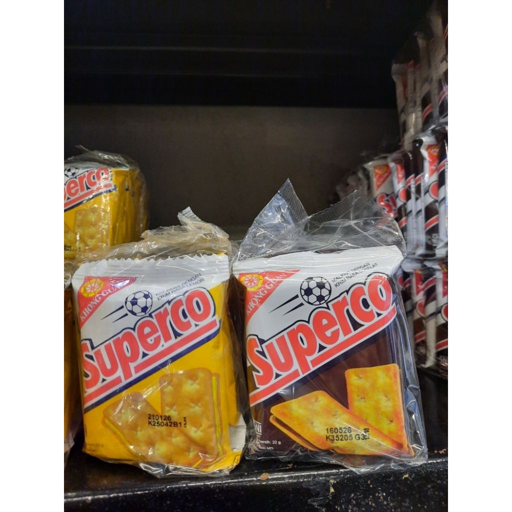 

SUPERCO CREAM LEMON & COKELAT isi 10