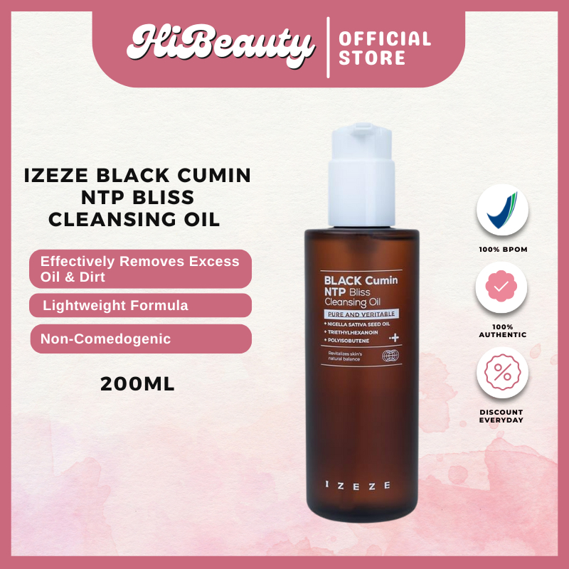 IZEZE Black Cumin NTP Bliss Cleansing Oil 200ml
