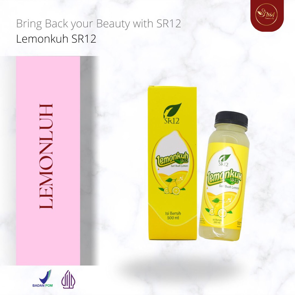 

Lemonkuh SR12 perasan sari lemon murni asli pilihan