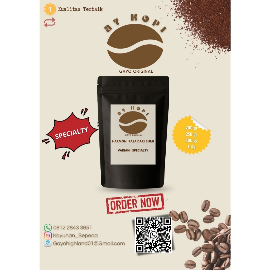 

Specialty Kopi Gayo Aceh Original