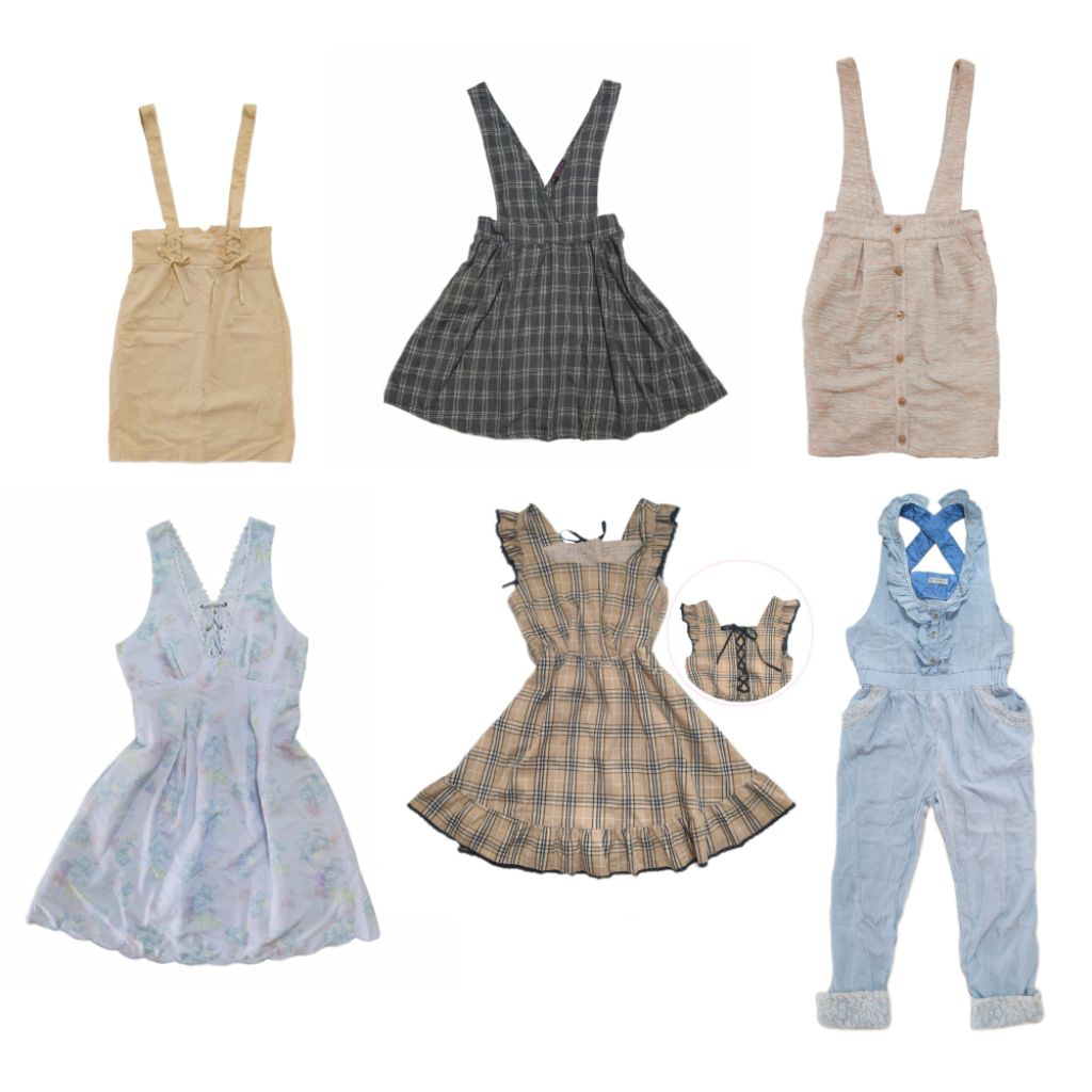 [PRELOVED]Jumpskirt, jumpsuit, premium, jirai Kei