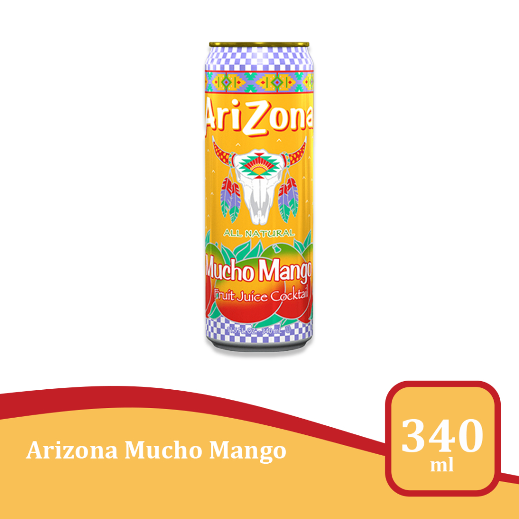 

Arizona Mucho Mango Fruit Juice Cocktail - 11.5 fl oz (340 ml)