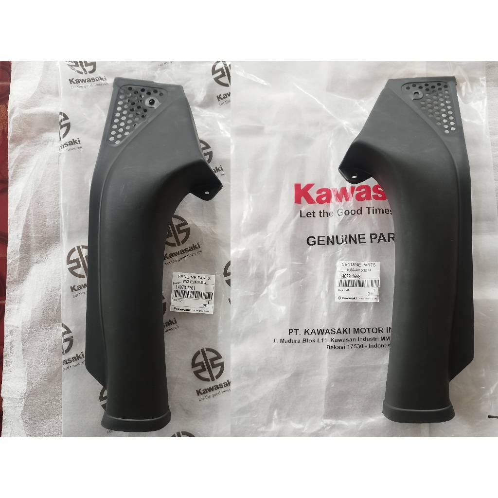 COVER TUTUP FAIRING AIRSCOOP FAIRING KAWASAKI NINJA RR OLD ZX CBU ORIGINAL KGP 14073-1693 14073-1701