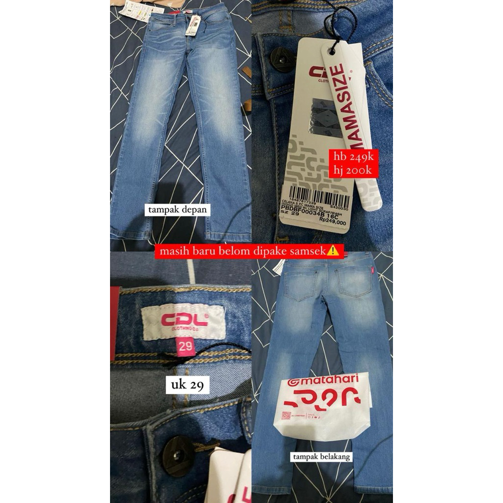 NEW CELANA JEANS CDL WANITA