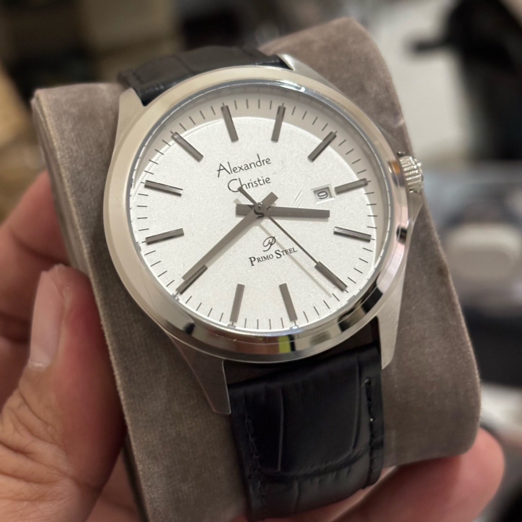 Jamtangan Pria AC 1026 kulit / AC1026 leather original