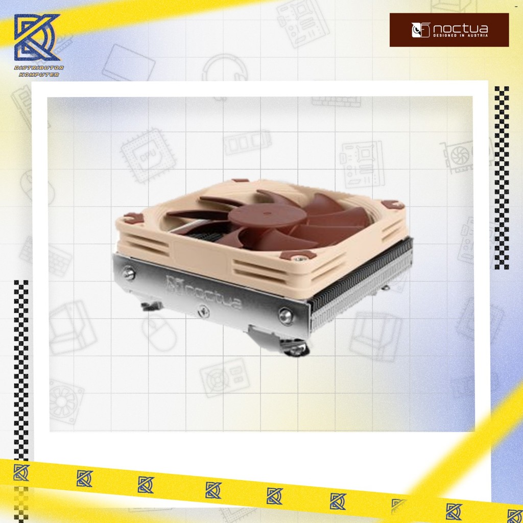 Noctua CPU Cooler HSF NH-L9i LGA17XX Noctua NH-L9i-17XX LGA 1700 | 37mm Low Profile Air Cooler