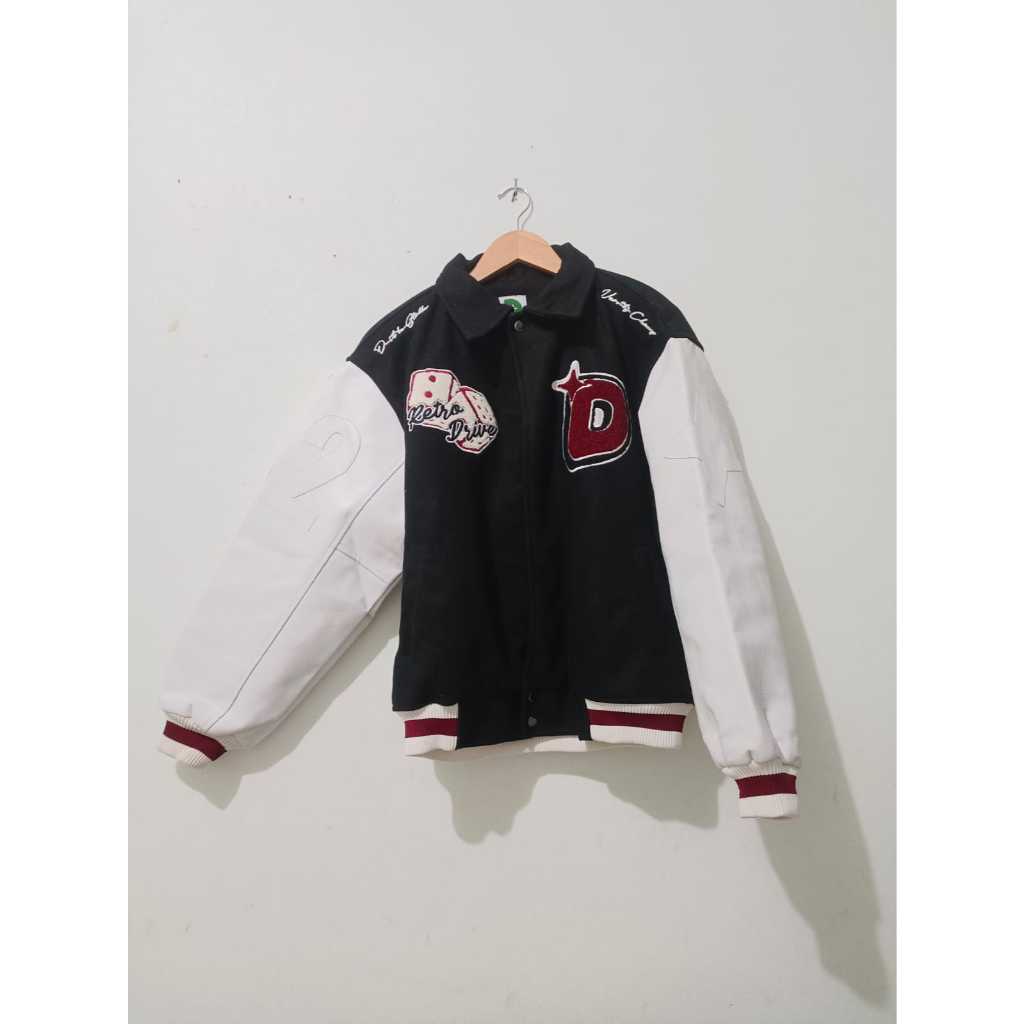 DUST LA STELLA VARSITY BLACK JACKET DUSTLASTELLA (DLS)