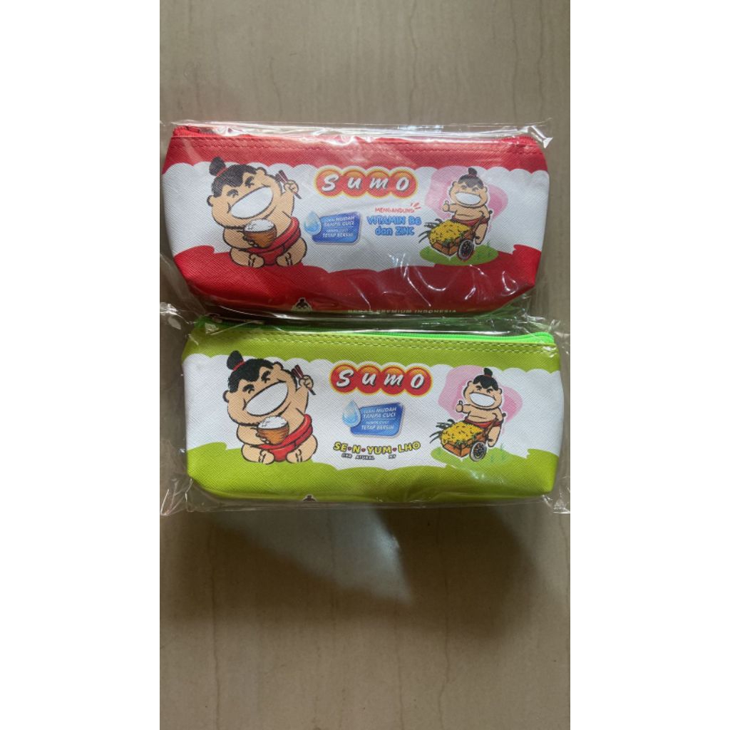 

Tempat Pensil Sumo / Tepak Pensil Sumo / Dompet Serbaguna Sumo (Anti Air dan Bahan Plastik Kuat)