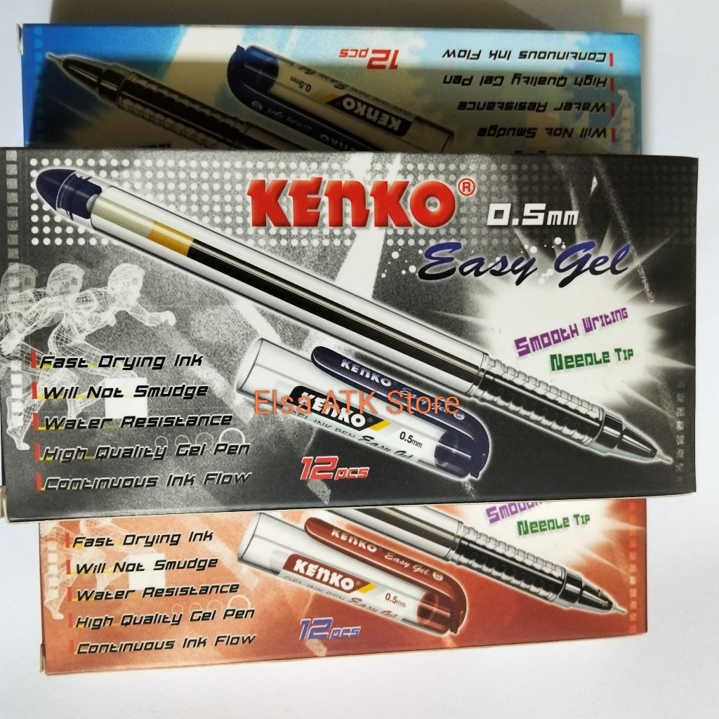 

Kenko Pulpen Gel 0.5mm Hitam