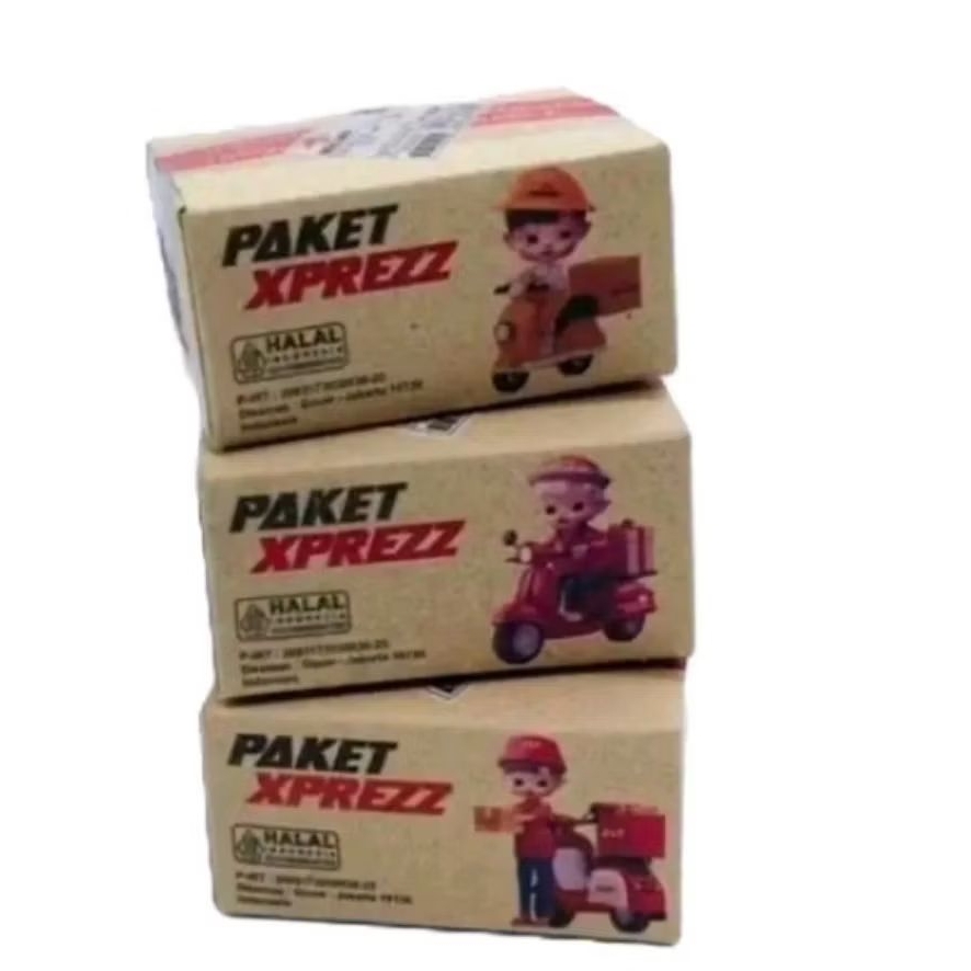 

kotak paket xprezz Berhadiah isi satu pack 20pcs/biji