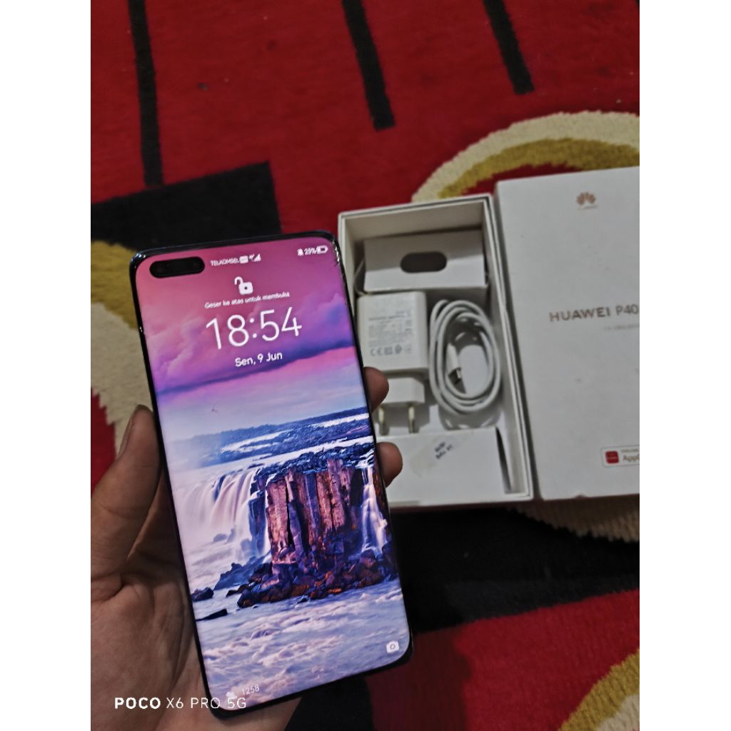 huawei p40 pro resmi minus retak normal