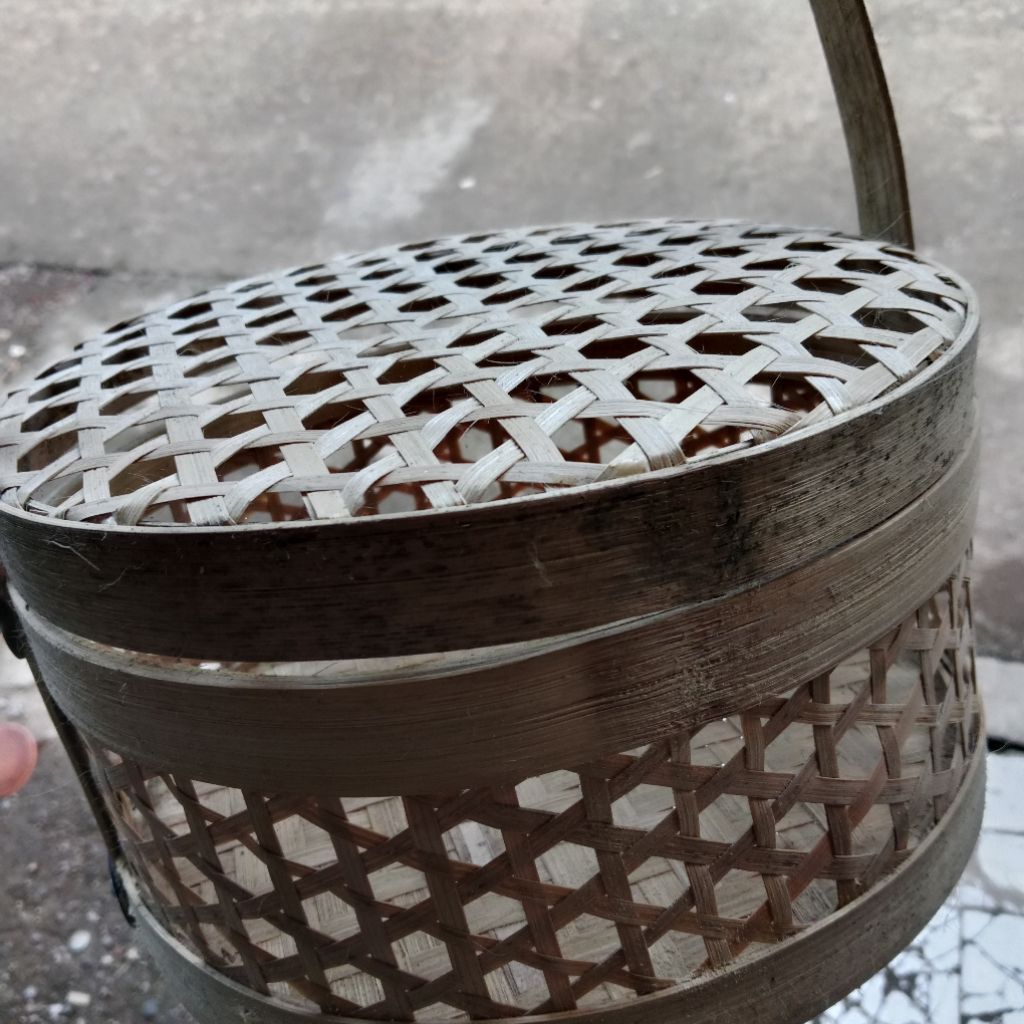 

tas hantaran buket/bambu tas unik