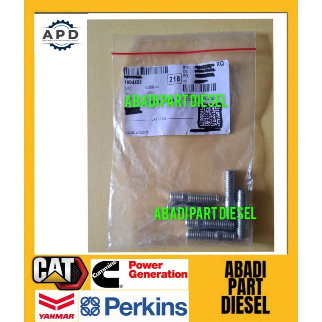 100-4453 / 1004453 STUD GENUINE CATERPILLAR