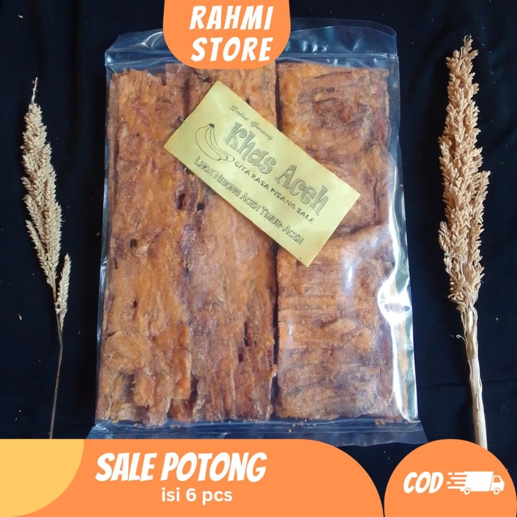 

PISANG SALE GORENG POTONG |SALE GORENG ISI 6 KEPING | ACEH
