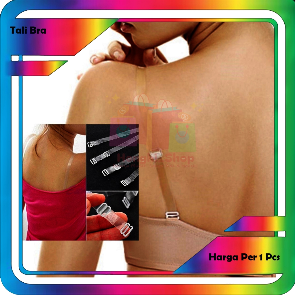 Tali bra Transparan Tali Bra Bening Strap Tali BH Bening Bra Underwear Transparant Tali BRA Transpar