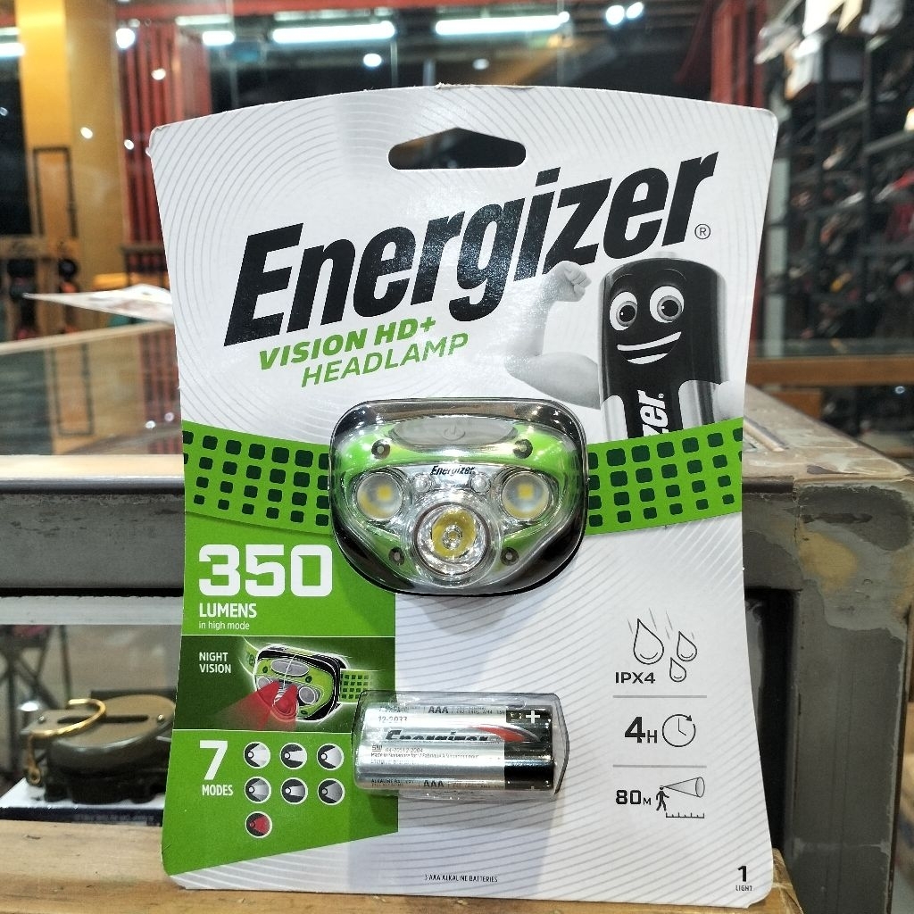 HEADLAMP ENERGIZER 350 LUMENS