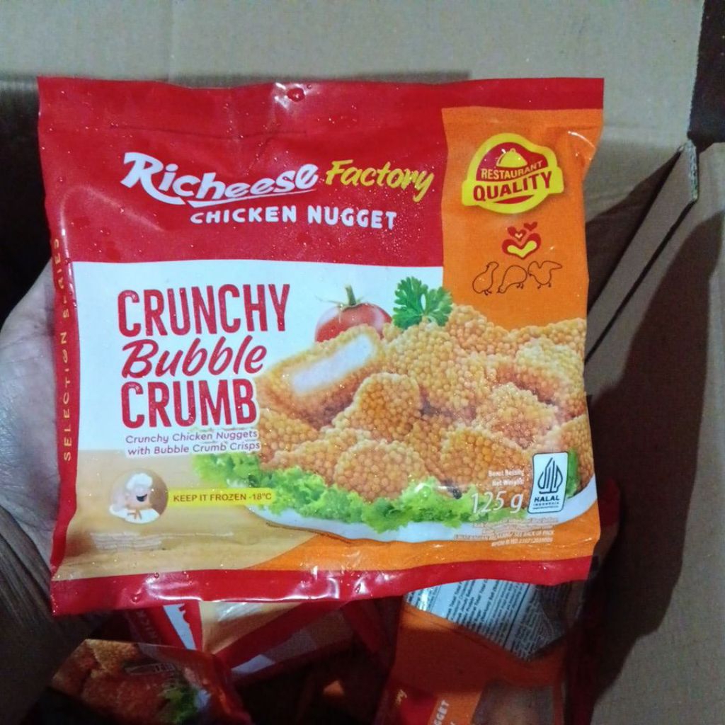 

Chicken Nugget Bubble Crumb 125g Murah