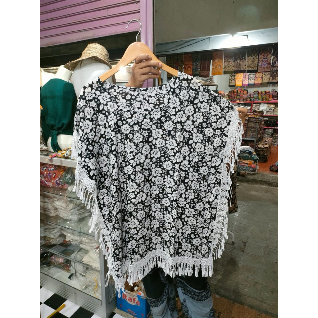 ATASAN RUMBAI BAJU BALI BAJU WANITA ETNIK