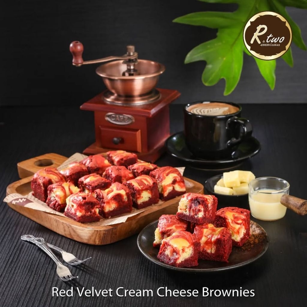

Red Velvet Cream Cheese Brownies