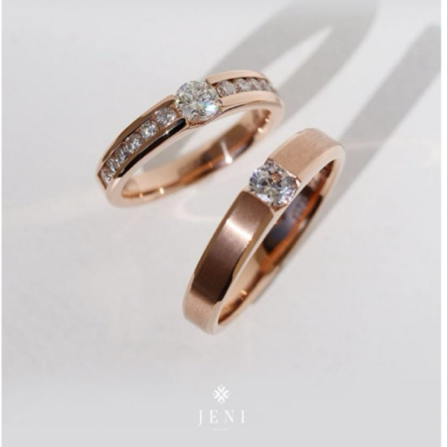 Cincin Couple Perak/Silver Cincin Nikah Cincin Tunangan Cincin Lamaran