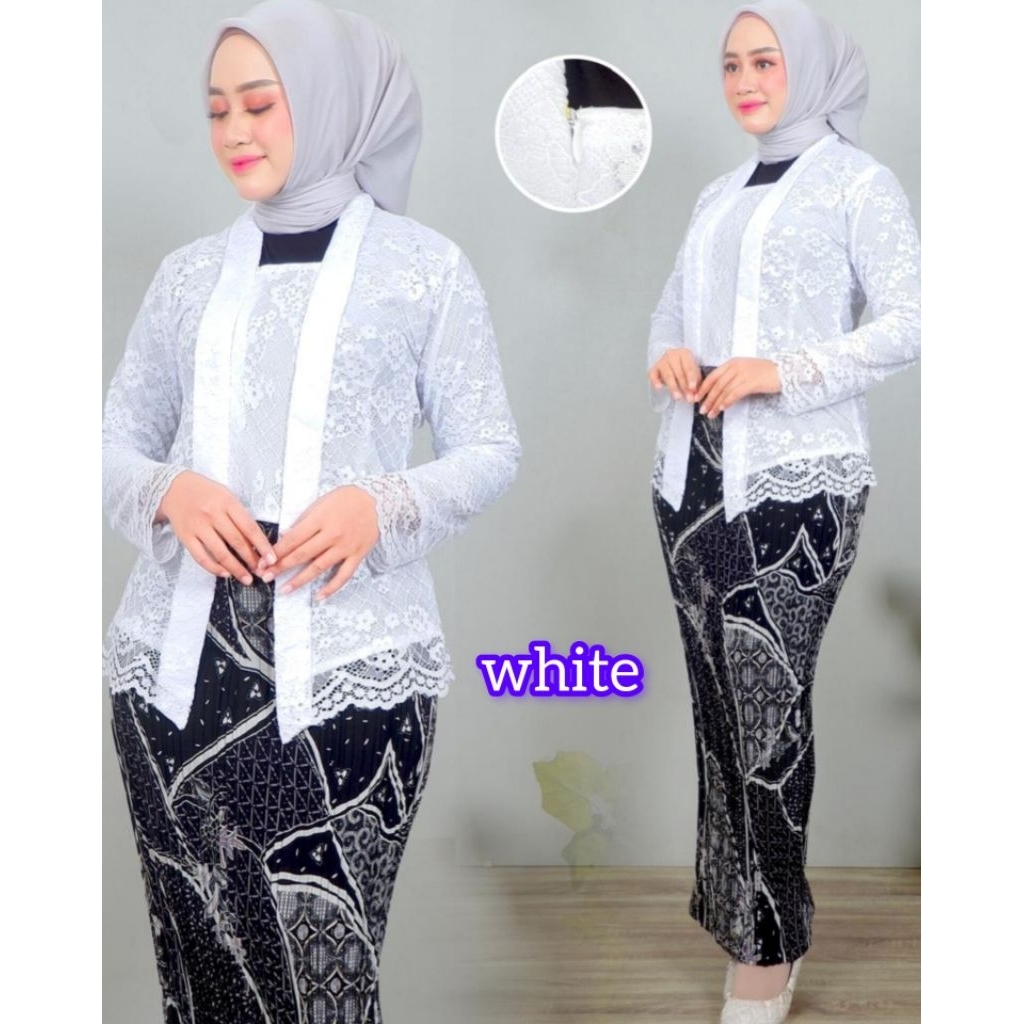 kutubaru panjang/kebaya brokat/kebaya modern