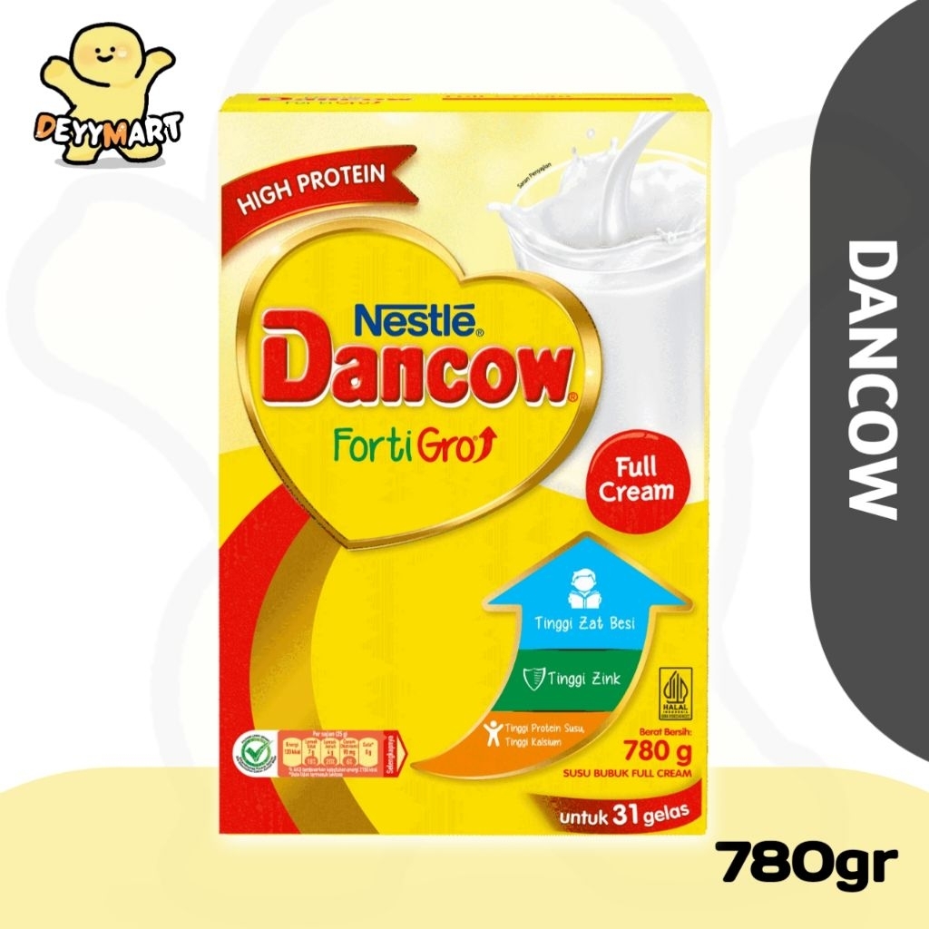 

Dancow Fortigro Full cream 780gr Susu fullcream