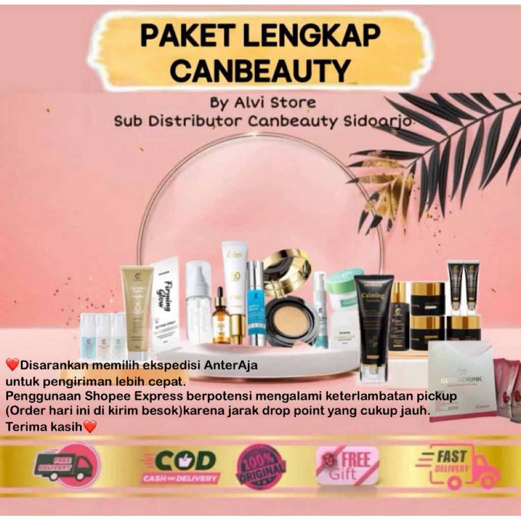 CanBeauty PAKET LENGKAP Skincare Dan Bodycare OFFICIAL STORE Distributor Canbeauty