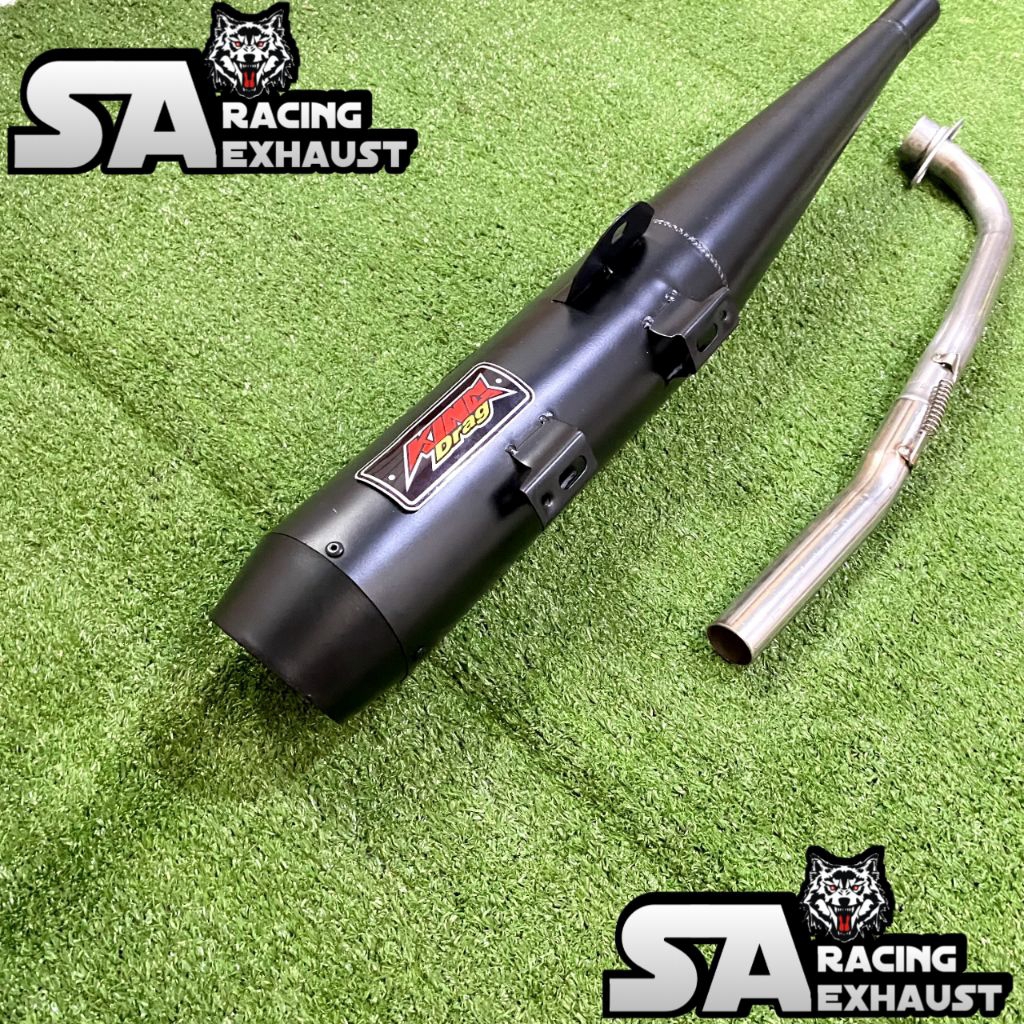 Knalpot Tsukigi Standar Racing KING DRAG Pnp Supra Old, Supra Fi, Revo Absolute, Revo x, Dll
