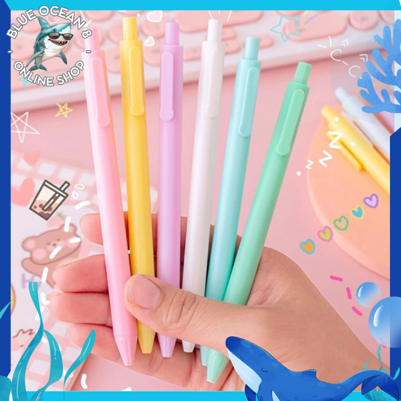 

PNM003 Pulpen Mekanik Macaroon Pulpen Warna Pastel Tinta Hitam Alat Tulis Sekolah Kantor Pen Mekanik