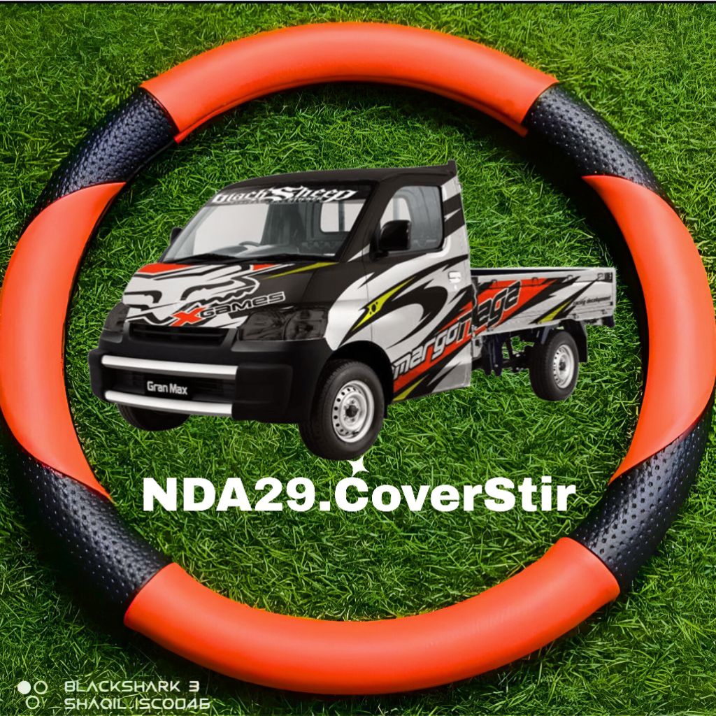 Sarung Setir Mobil Grand Max Pick Up Pelindung Stir Accesories Interior Mobil PickUp Bahan Karet Ple