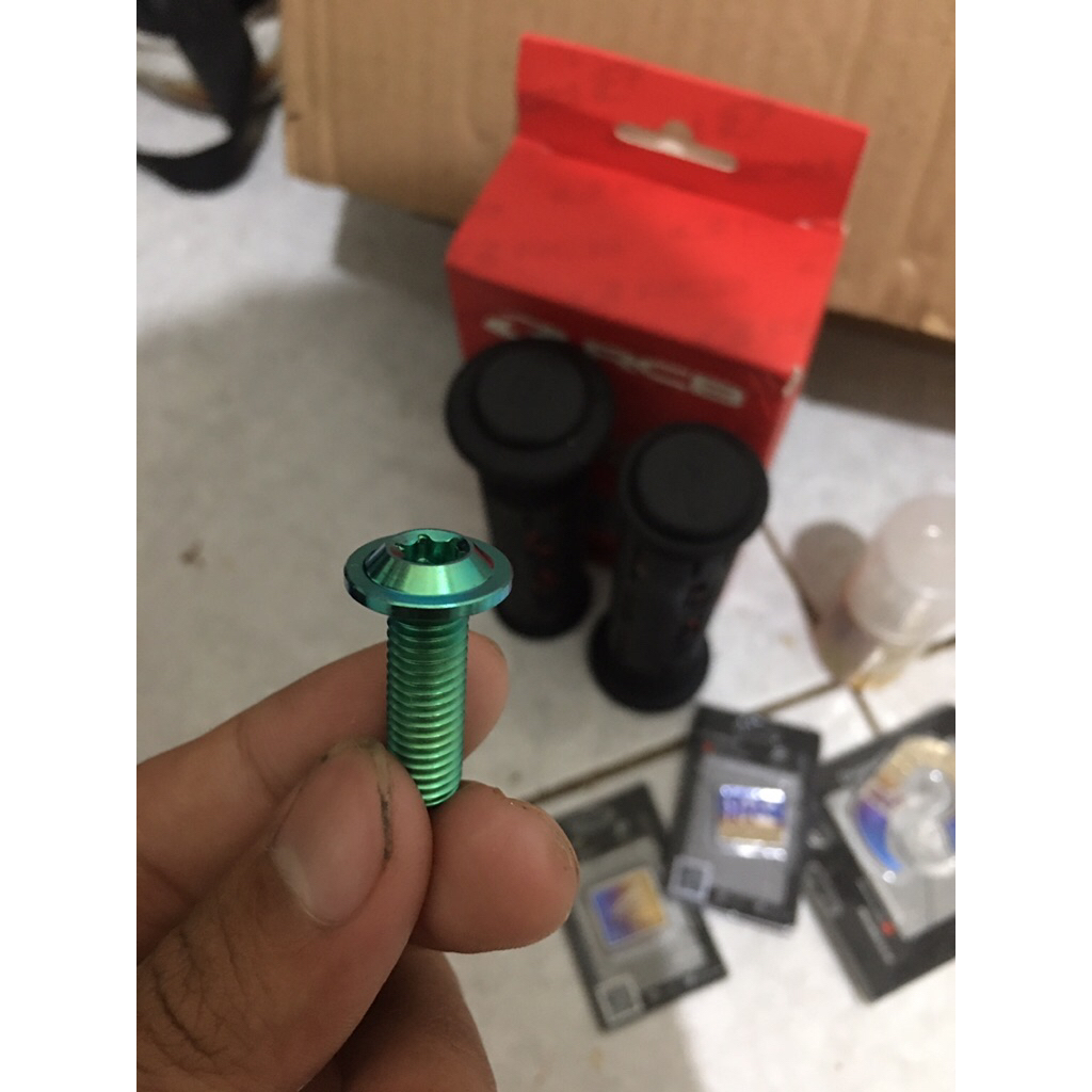 baut titanium disc gr5 vario beat pcx mio aerox nmax xeon universal semua motor