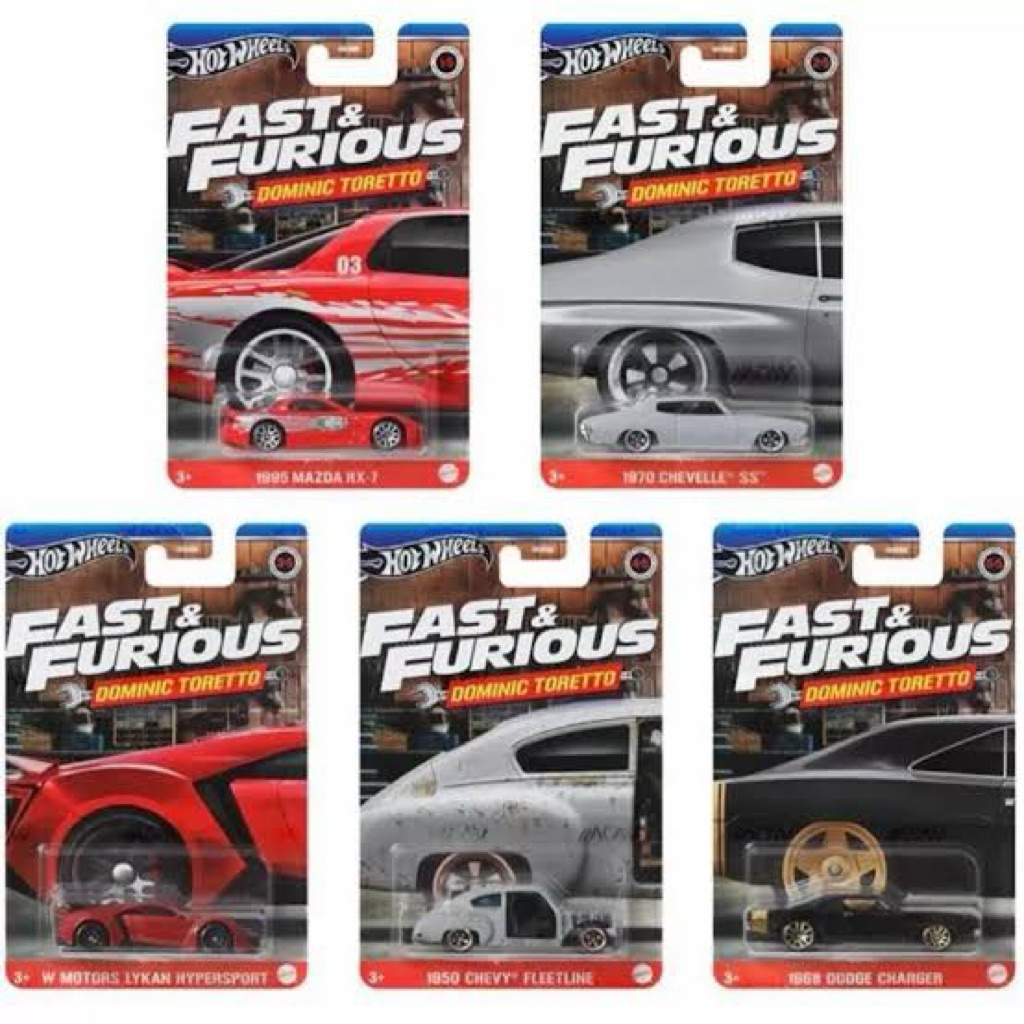 Hotwheels Fast & Furious Dominic Toretto + Protector