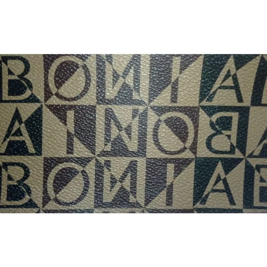 Bahan Kulit sintetis motif Bonia