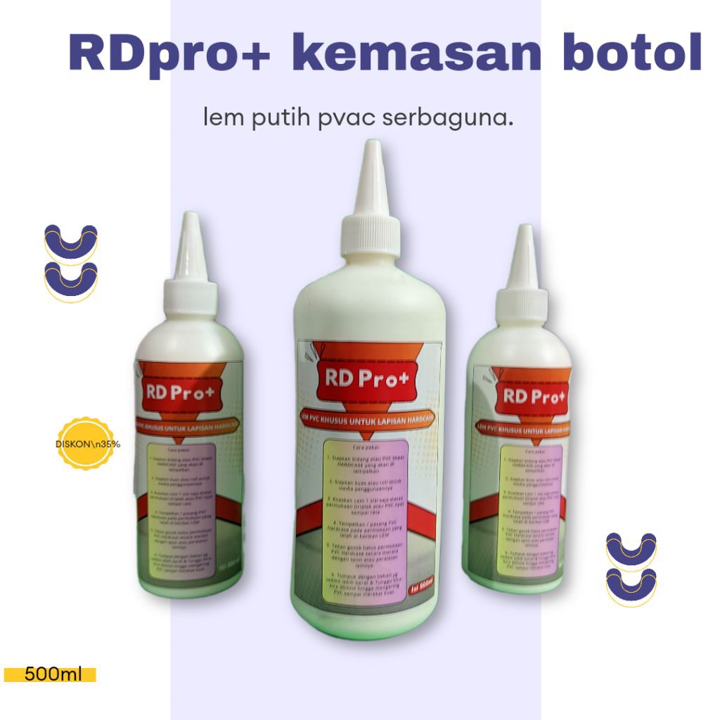 lem Pvc lem khusus Pvc perekat kuat 500mili