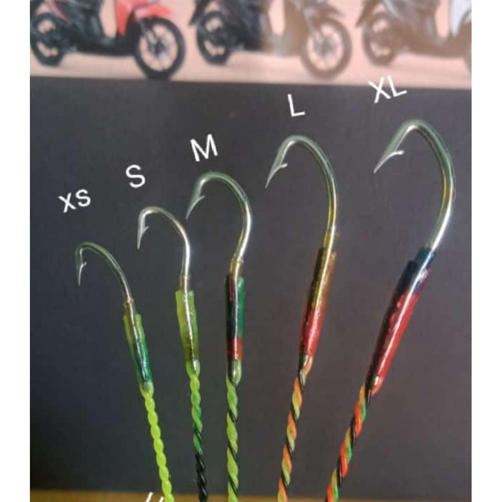 Urek belut sawah bahan baja super premium/kail pancing urek belut/urek belut super kuat/mancing belu