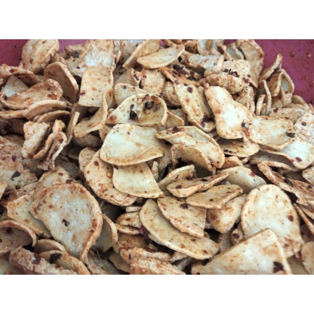 

basreng koin original pedas extra daun jeruk 500g gurih cikruh