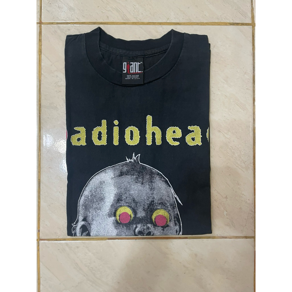 BAJU BAND SECOND VINTAGE RADIOHEAD