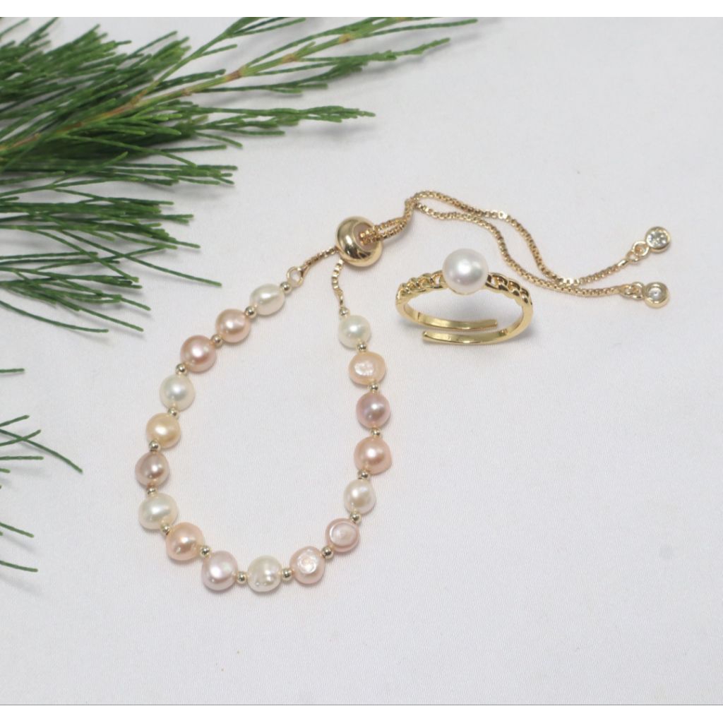 SET CINCIN GELANG SERUT MUTIARA ASLI BERSERTIFIKAT,GELANG SERUT VIRAL