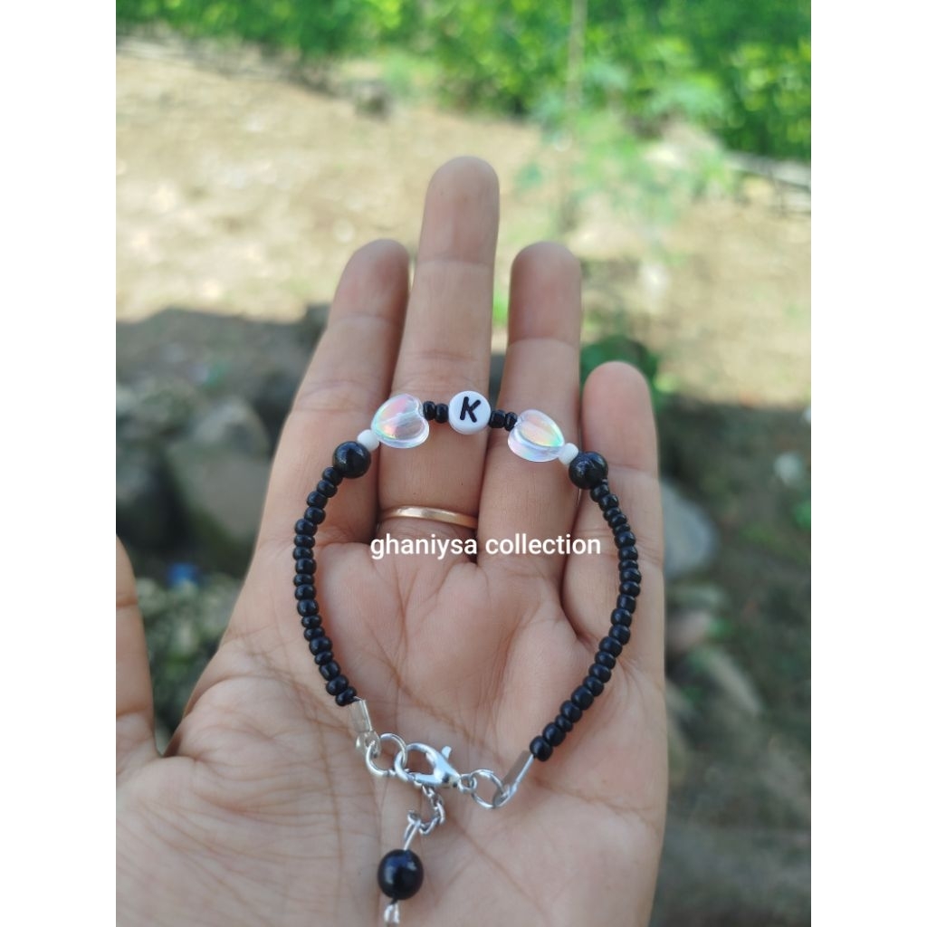 gelang couple inisial/gelang Korea/gelang couple