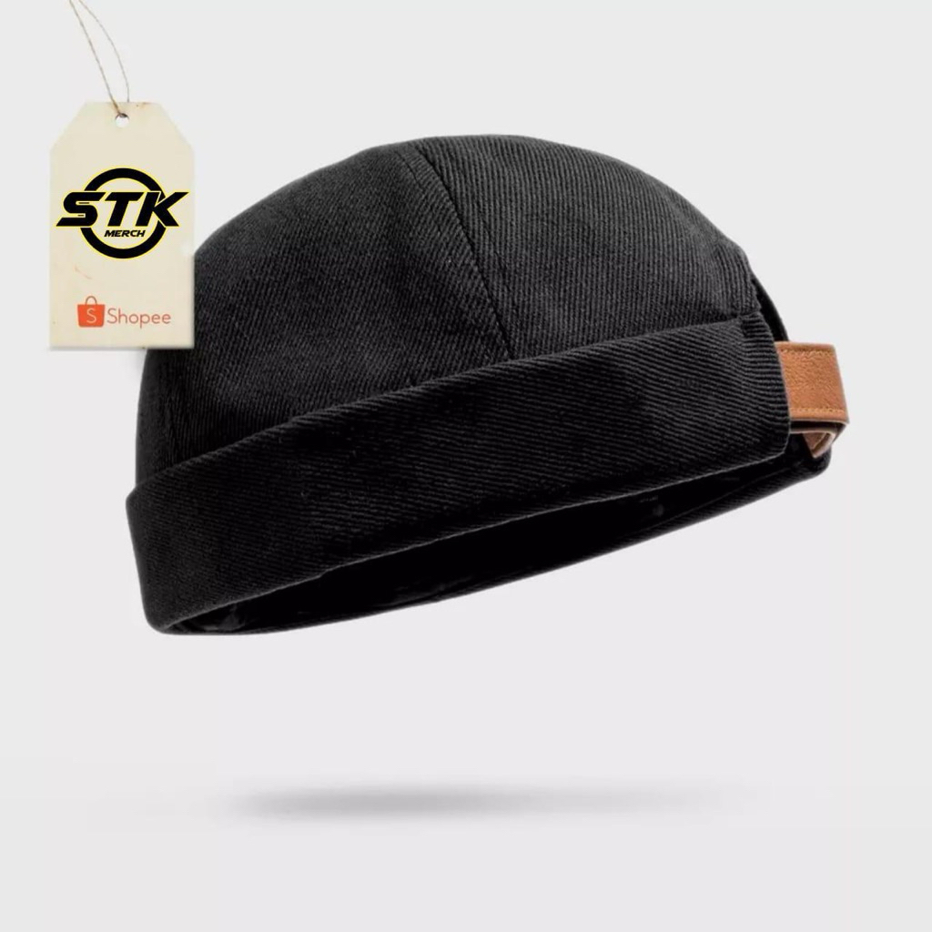 Miki Hat Polos / Topi Peci Miki Hat Brimless / Peci UAS Gaul