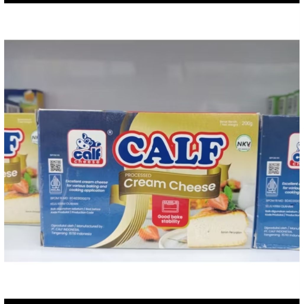

Cream Cheese Calf 200gr | Cream Cheese 200gr